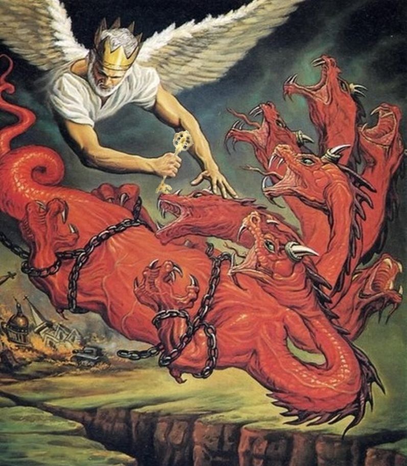 pinterest Angel in Revelation 20